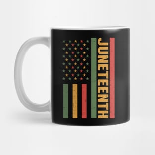 Juneteenth African American Flag Mug